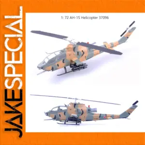 1:72 AH-1S Helicopter Model, Detailed Collector's Item