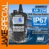 ABBREE AR-25M Waterproof Marine VHF Radio
