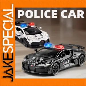 1:32 Scale Police Car Model Toy Set
