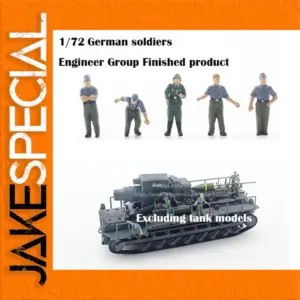 1/72 Scale German Soldiers Model Set