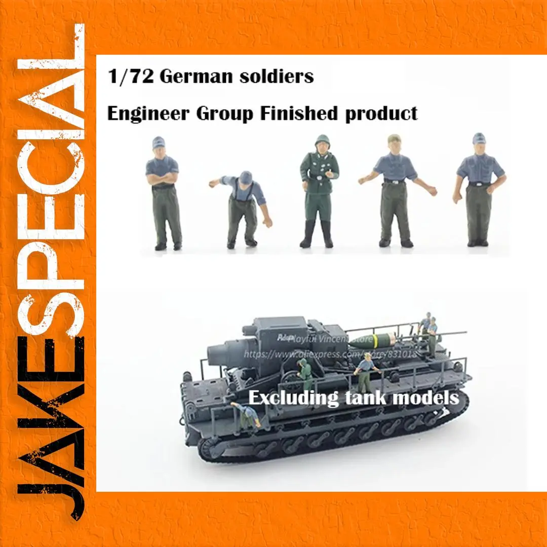 1/72 Scale German Soldiers Model Set 1 1/72 Scale German Soldiers Model Set