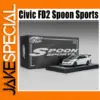 Honda Civic FD2 Spoon Sports 1/64 Diecast Model