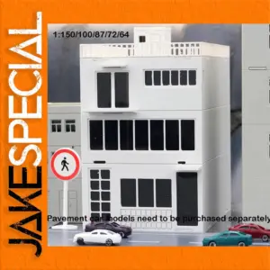 Miniature Street Shop Model Assembly Kit