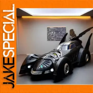 1/18 Scale Diecast Batmobile Model with Lights