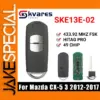 Mazda CX-5 and Mazda 3 Keyless Remote SKE13E-02
