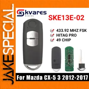 Mazda CX-5 and Mazda 3 Keyless Remote SKE13E-02