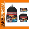 Hot Wheels 3-Piece School Backpack Set