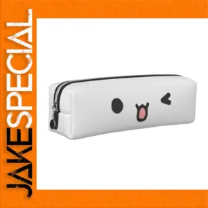 Kawaii Pencil Case with Cute Face Design