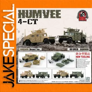 HUMVEE Diecast Military Model 1/64 Scale