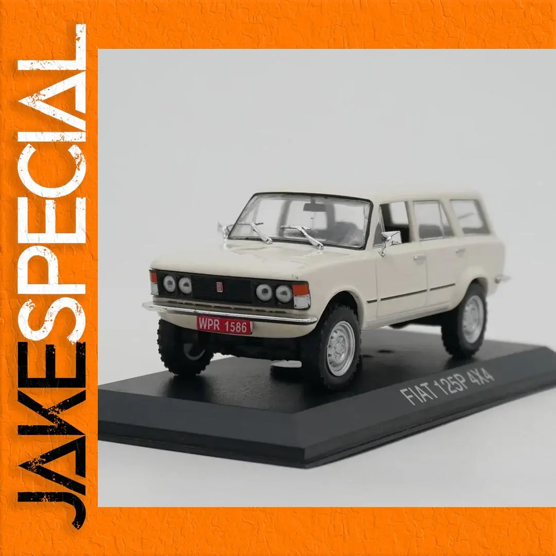 Fiat 125p 4x4 Die-Cast Model 1:43 Scale 1 Fiat 125p 4x4 Die-Cast Model 1:43 Scale