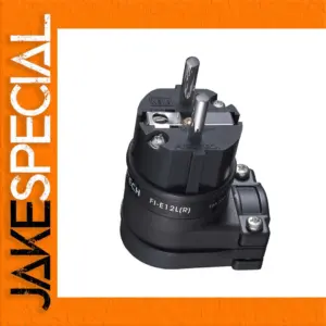 FI-E12L Angled Schuko Connector 16A 250V