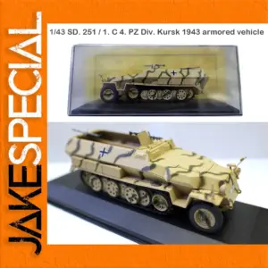 German sd.kfz. 25/1 Model 1/43 Scale Display