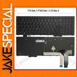 Lenovo ThinkPad US/UK Keyboard for T16, P16S, L15