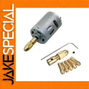 7-Piece Brass Drill Chuck Adapter Set