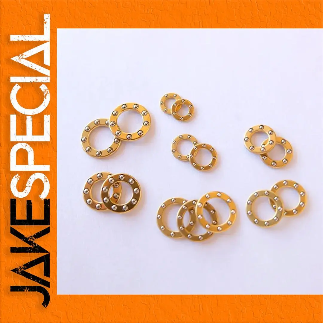 Mini Axial Ball Bearings Set - 10 Sizes 1 Mini Axial Ball Bearings Set - 10 Sizes