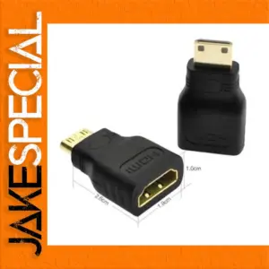 Mini HDMI Male to HDMI Female Adapter