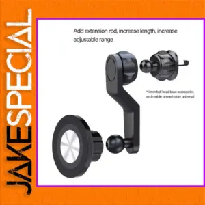 Car Vent Phone Holder Extension Rod for Tablets