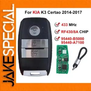 Keyless Smart Car Key for Kia K3/Cerato 2014-2017