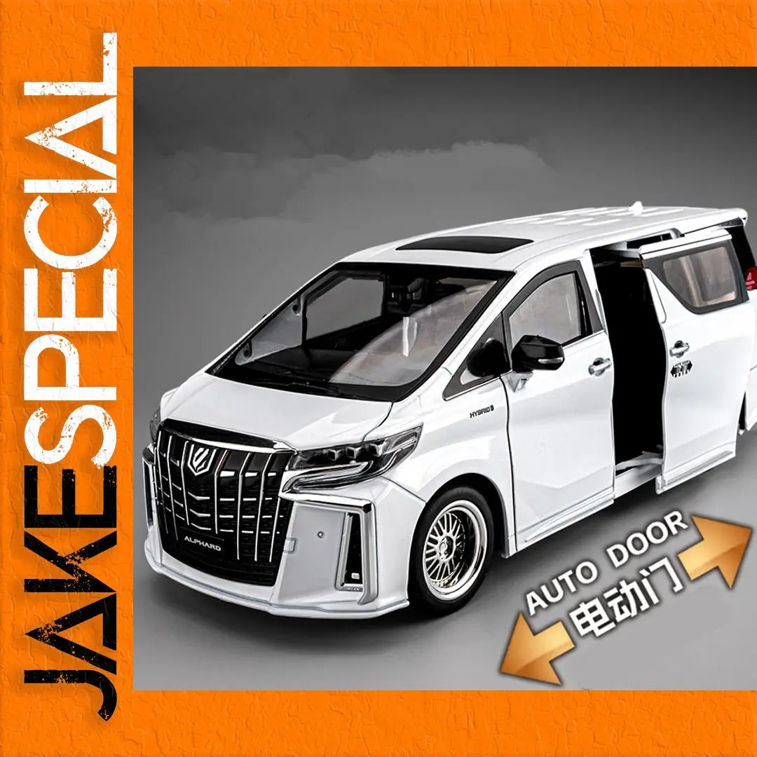 Toyota Alphard 1:18 Diecast Model with Effects 1 Toyota Alphard 1:18 Diecast Model with Effects