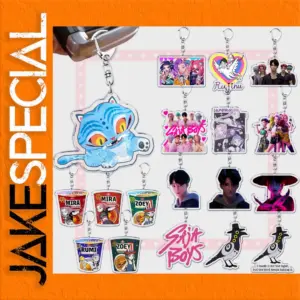 Kpop Demon Hunters Huntrix Keychain Acrylic