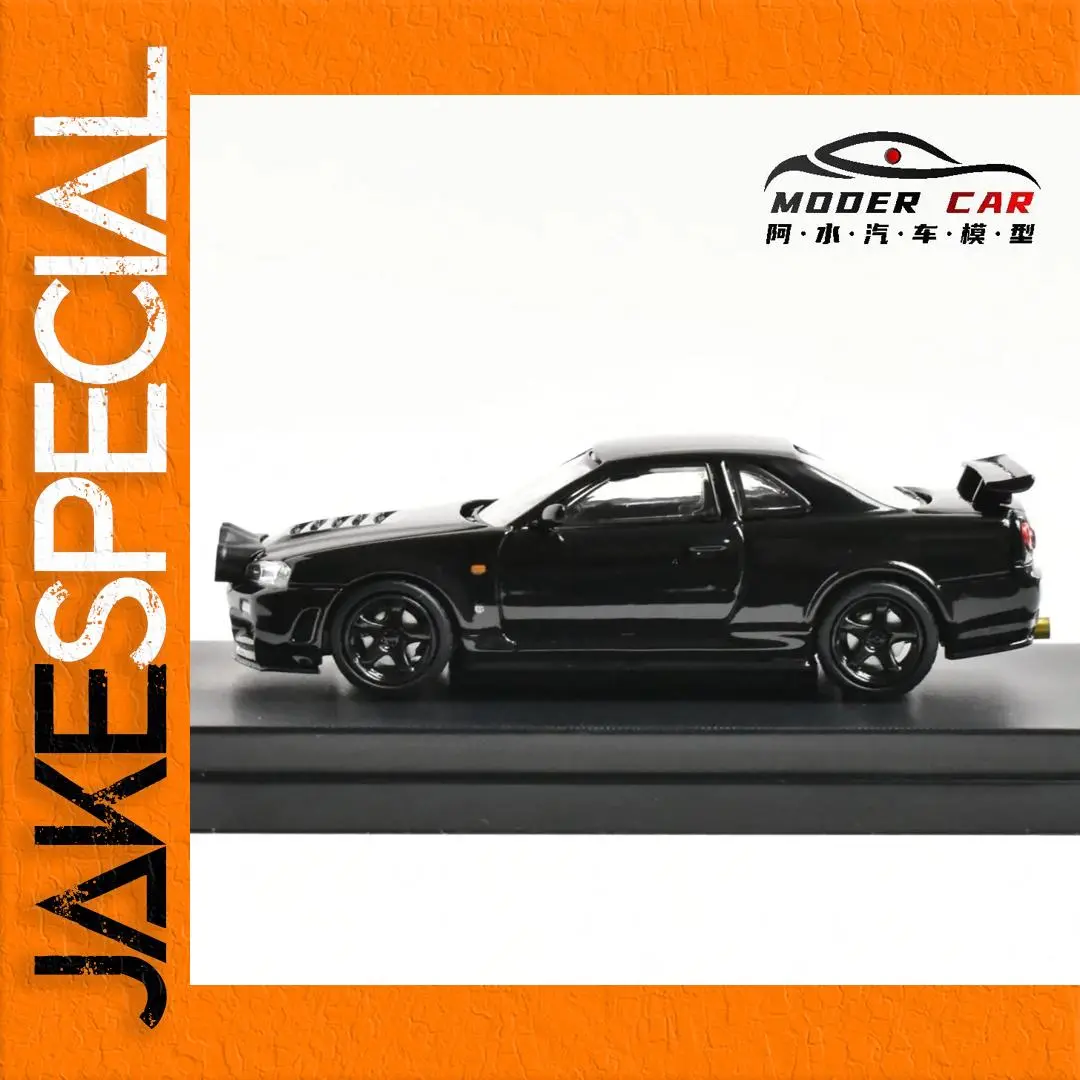 1:64 Scale Glossy Black Diecast Model Car 1 1:64 Scale Glossy Black Diecast Model Car