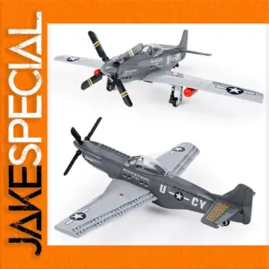 WWII P51 Mustang Fighter Model Building Set