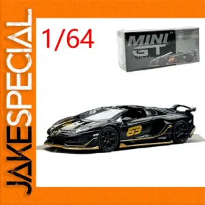 1/64 Scale Diecast Lamborghini Aventador SVJ 63