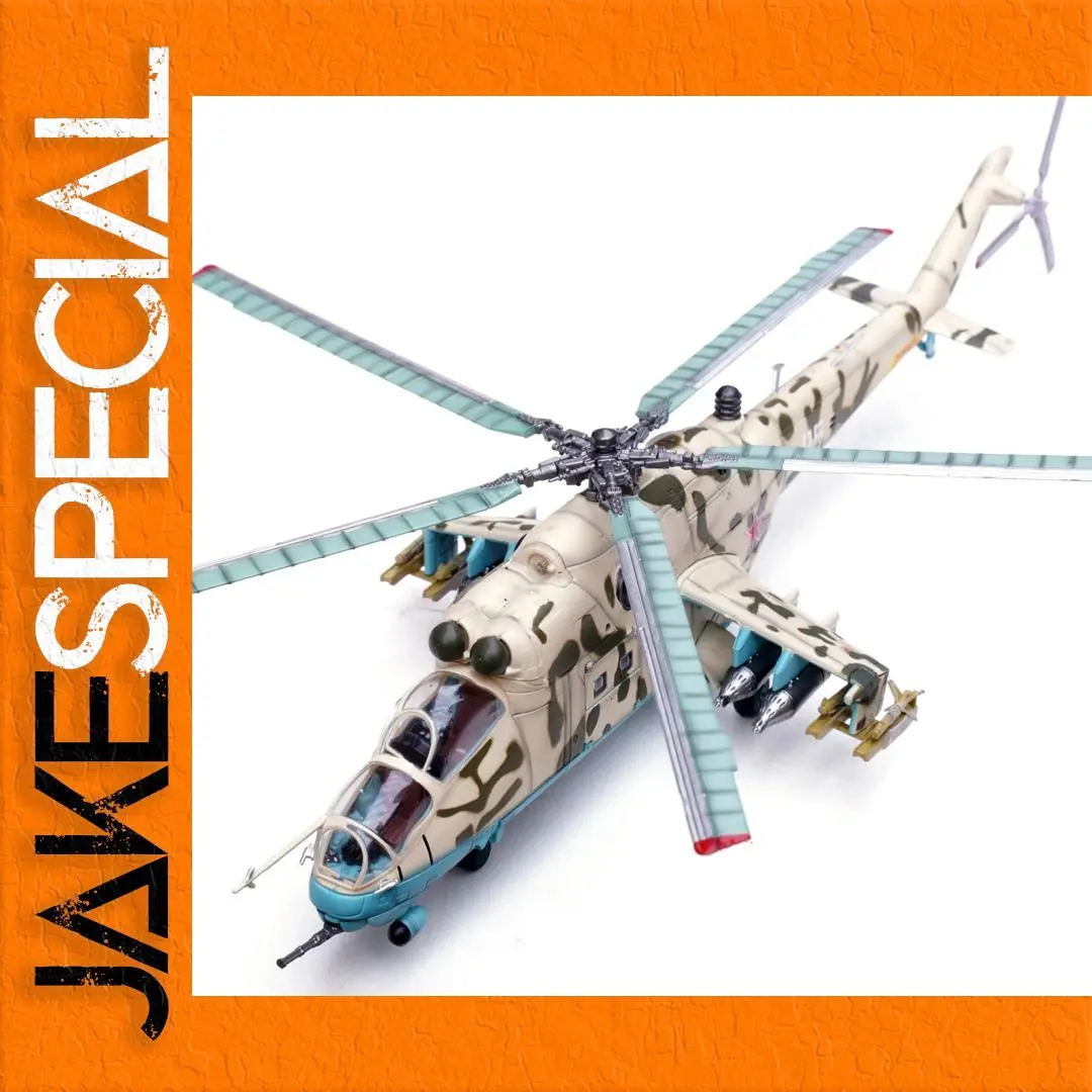 Soviet MI-24V Armed Helicopter Model 1/72 Scale 1 Soviet MI-24V Armed Helicopter Model 1/72 Scale
