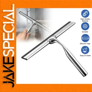 All-Purpose Shower Squeegee with Non-Slip Handle