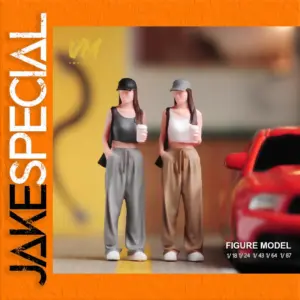 Miniature Resin Doll Figures Set for Collectors