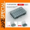 ABS Plastic Tool Box with 21 Grids