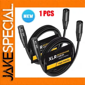 32ft XLR Male to Female Audio Cable