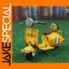 Vespa Motorcycle 1:18 Scale Model in Yellow
