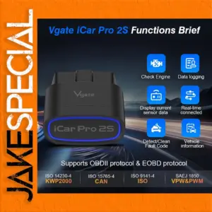 Vgate iCar Pro 2S Bluetooth OBD-II Scanner