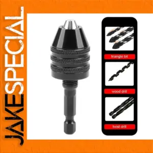 Keyless Drill Chuck 0.3-3.6mm with 1/4" Shank