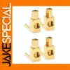 Gold-Plated Spade Banana Plug Adapter Set