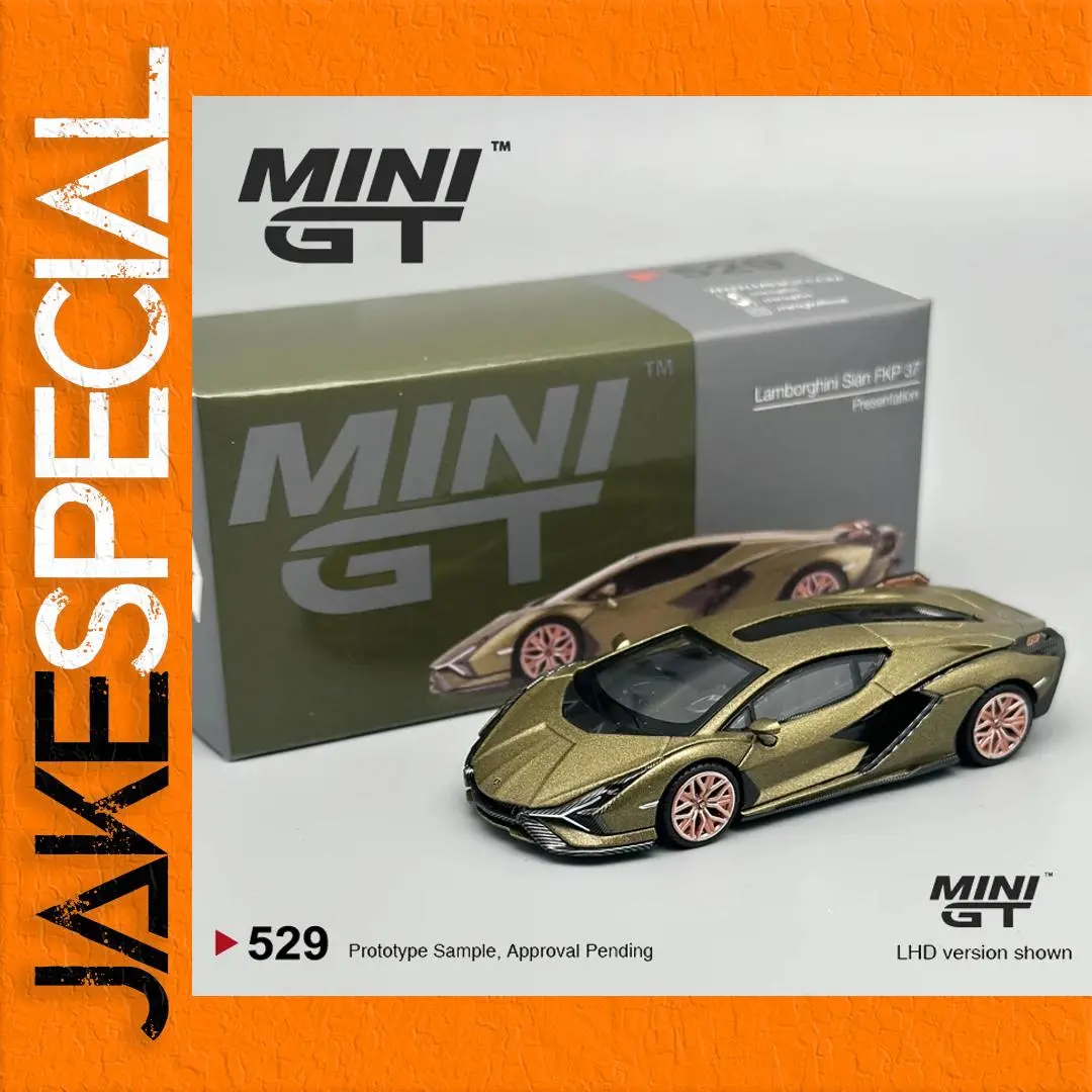 MINIGT 1:64 Lamborghini Sián FKP 37 Model 1 MINIGT 1:64 Lamborghini Sián FKP 37 Model