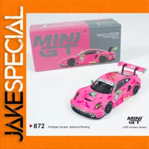 Diecast Porsche 911 GT3 R #80 1:64 Model