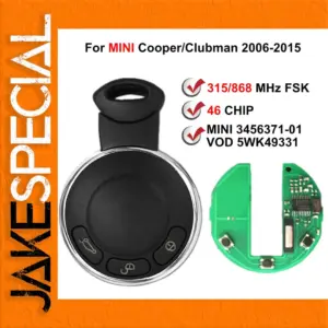 MINI Cooper Key Smart Remote Fob 2006-2015