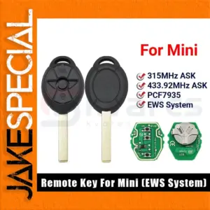 BMW Mini Cooper EWS Remote Key 2005-2007