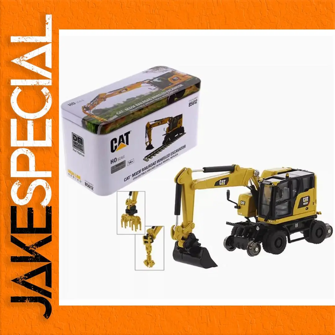 DM 1/87 Railway Excavator Diecast Model 1 DM 1/87 Railway Excavator Diecast Model