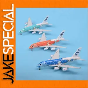 Colorful Airbus A380 Diecast Model Airplanes