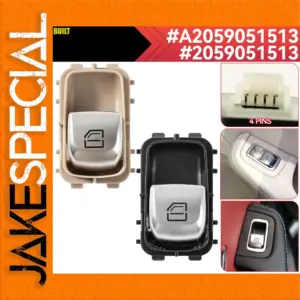Mercedes-Benz Power Window Switch Black Beige