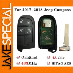 Smart Remote Key for 2017-2018 Jeep Compass