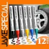 Permanent Paint Marker Set of 12 Vibrant Colors