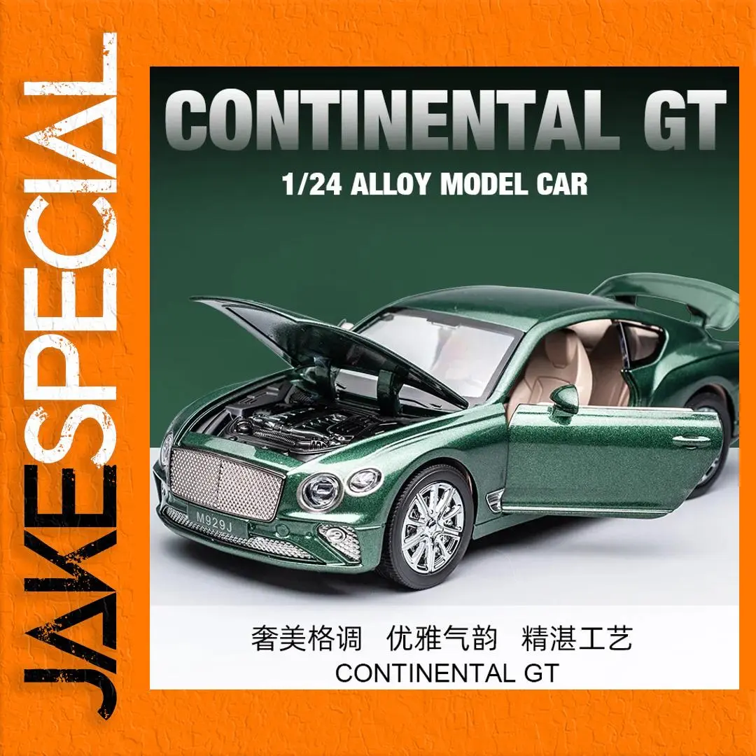 Bentley Continental GT 1:24 Scale Diecast Model 1 Bentley Continental GT 1:24 Scale Diecast Model