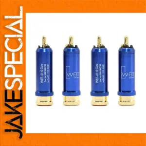High-End RCA Connectors Set of Four WBT-0110Cu