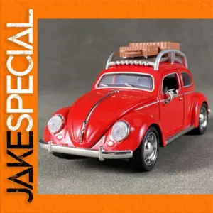1:32 Scale Red Volkswagen Beetle Model Car