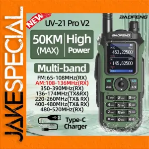 Baofeng UV-21 PRO V2 Walkie Talkie Adventure