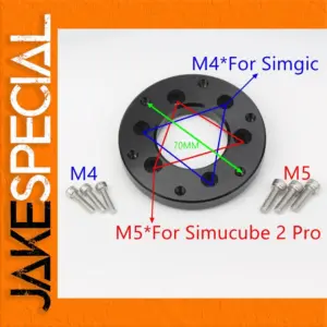 Racing Game Wheel Adapter Plate for SC2P/SIMAGIC